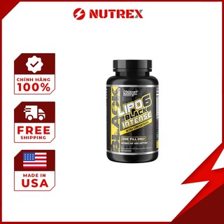 Viên Uống Hỗ Trợ Đốt Mỡ Nutrex Lipo 6 Black Intense 60 Viên
