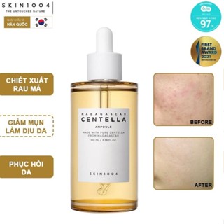 Serum Centella Rau Má Giảm Mụn, Phục Hồi Da Skin1004 Madagascar Centella Asiatica 100 Ampoule 100ml (autum)