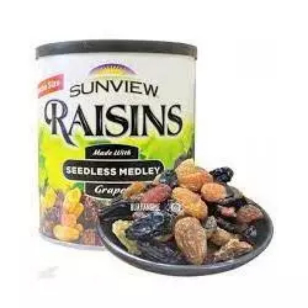 Nho khô Mỹ Mix Sunview Raisins  hộp 425g