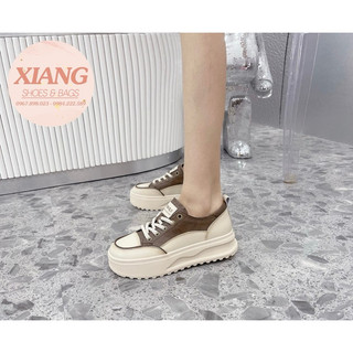 Thể thao viền loang màu nâu tây xinh xỉu