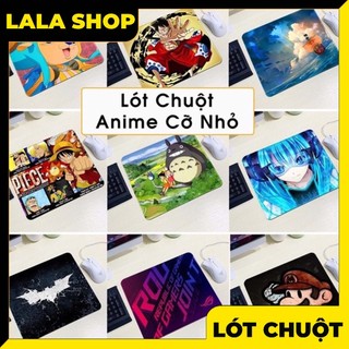 Miếng Lót Chuột, Bàn Di Chuột Cỡ Nhỏ Hình Anime Ngỗ Nghĩnh