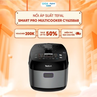 Nồi áp suất Tefal Smart Pro 5 lít CY625868 - 22 chức năng nấu - công suất 1000W