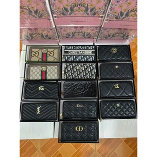 Ví dài cầm tay hàng QC full box
