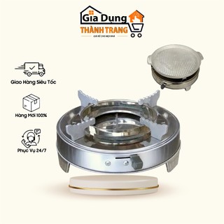 Bếp Cồn Inox Kèm Chảo Gang Nướng