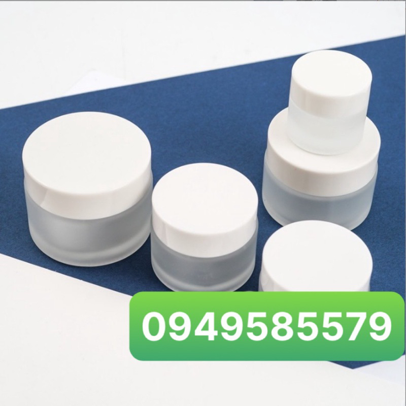 Combo 10 HỦ FACE THỦY TINH