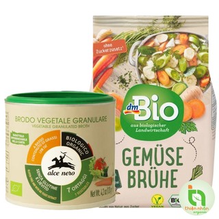 Bột nêm rau củ hữu cơ DM Bio 290g Alce Nero 120g
