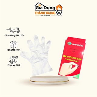 Găng tay túi bóng tiện dụng tiết kiệm hộp 200 chiếc