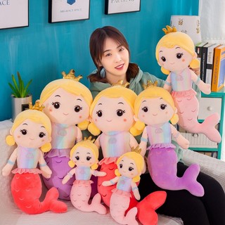 Gấu bông nàng tiên cá.thú nhồi bông nàng tiên cá