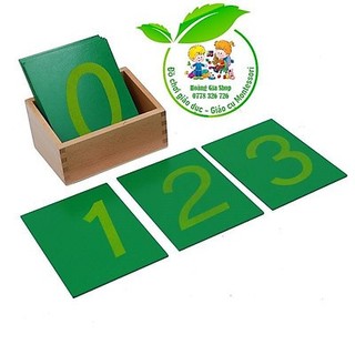 (Bản quốc tế) Hộp số cát nhám - Sandpaper Numbers with Box