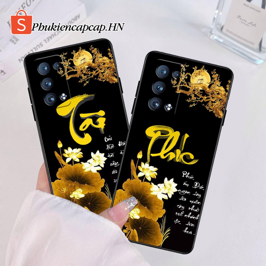 Ốp lưng Oppo Reno 6 Pro 5G / Reno6 Pro+ 5G / Reno6 Pro 5G in hình chữ  thư pháp theo yêu cầu, Hoa Se