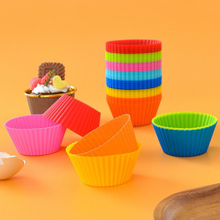 Khuôn Cupcake silicon 7cm chịu nhiệt