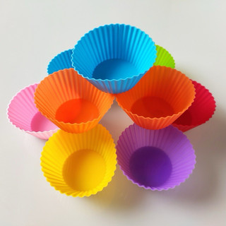 Khuôn Cupcake silicon 7cm chịu nhiệt