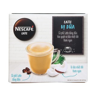 Cà phê NesCafé Latte vị dừa 200g (10 gói x 20g)