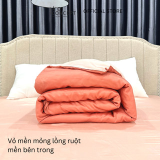 [Chỉ còn 1,239k sau khi áp voucher] Mền Lụa Tencel 60s Chần Bông Microfiber Cao Cấp size từ 1m6 đến 2m2 À Ơi Concept Êm