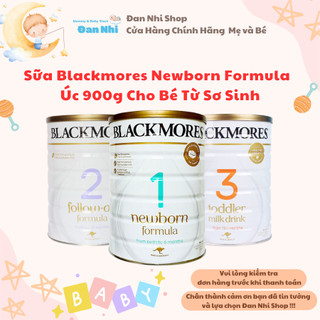 [Date Mới] Sữa Blackmores Úc Hàng Air 900g đủ số 1,2,3 Cho Bé Tăng Cân, Tiêu Hóa Tốt