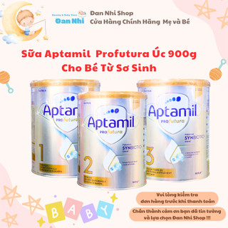 [Date Mới] Sữa Aptamil Profutura Úc 900gr Mẫu Mới Logo Chìm Số 1,2,3