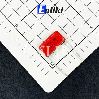 Tụ 474j 0.47uf 400v cbb nâu