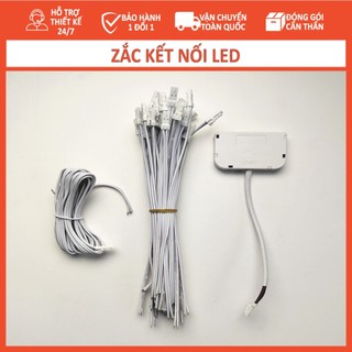 Kẹp led dây, đầu nối led, dắc nối led