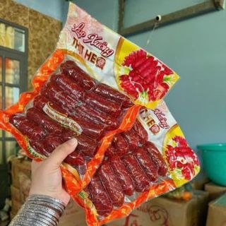 Lạp xưởng, heo, tôm, trứng muối - gói 500g