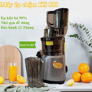 Máy ép chậm Ks888 công suất 250W éo kiệt bã có đảo chiều dinh dưỡng cho cả gia đình