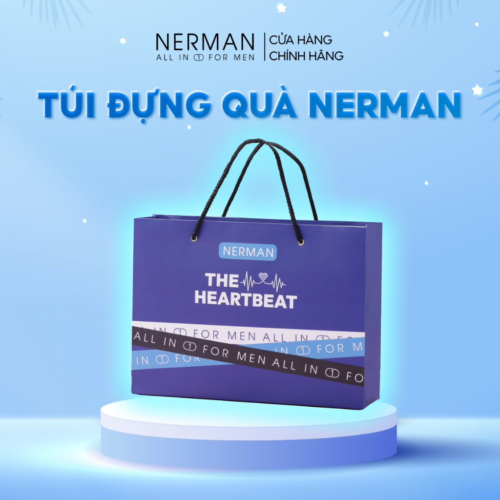 [HÀNG TẶNG KHÔNG BÁN] Túi giấy Nerman The Heart Beat