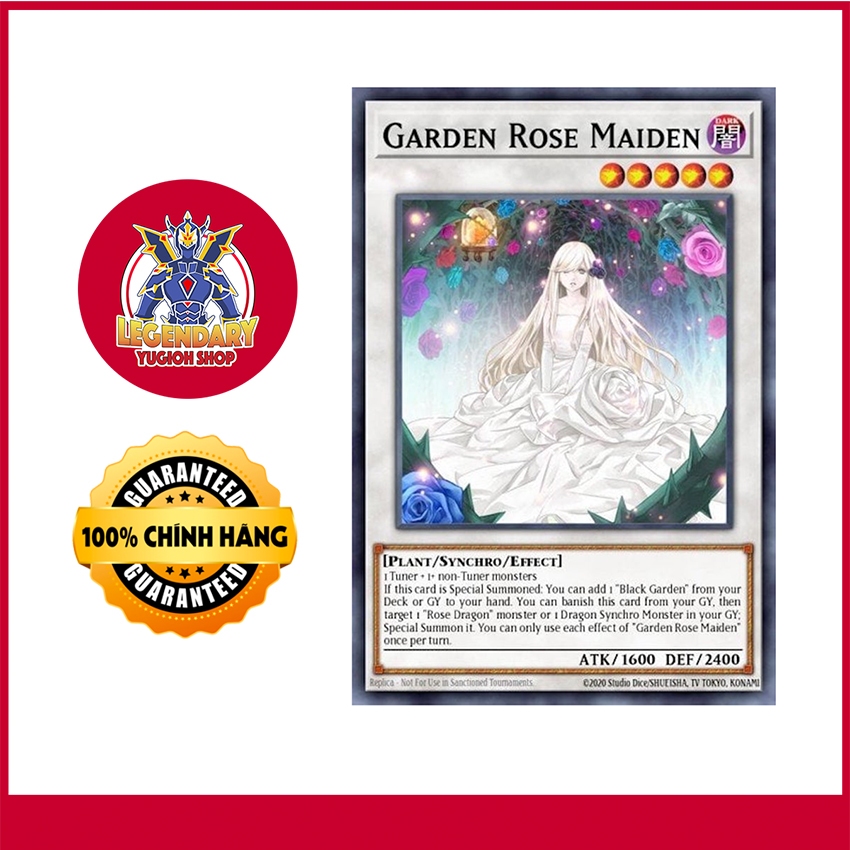 [Thẻ Bài Yugioh Chính Hãng] Garden Rose Maiden