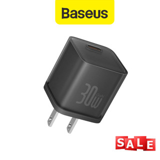 Sạc nhanh hiệu Baseus GaN5S 1C 30W US  Black