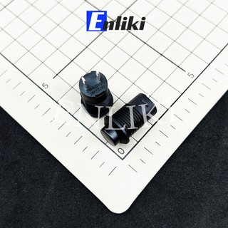 Ds-428 nút nhấn giữ tròn 12mm đen