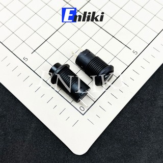 DS-428 Nút Nhấn Giữ Tròn 12mm Đen