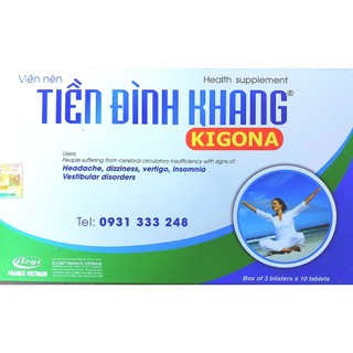 Tiền Đình Khang giảm rối loạn tiền đình