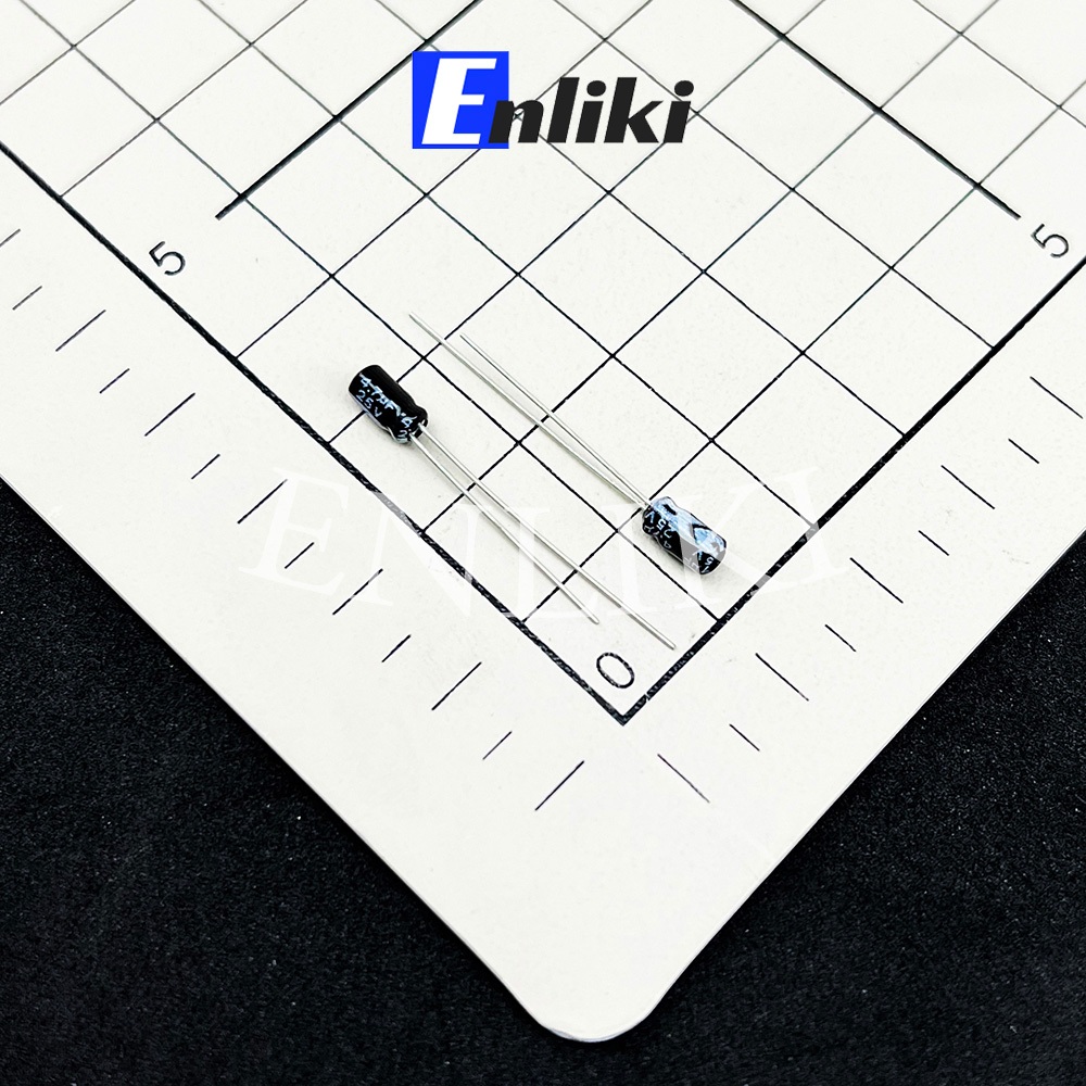 Combo 3 Chiếc Tụ Hóa 4.7uF 25V (3x5mm)