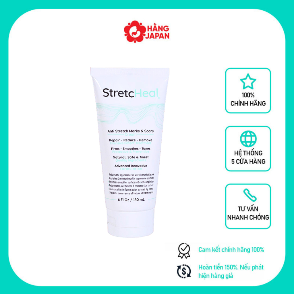 Kem Chống Rạn Da Tốt Nhất StretcHeal Chính Hãng Mỹ 180ml