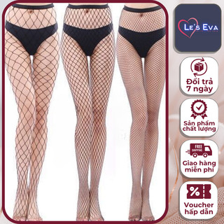 Quần Tất lưới đen gợi cảm ren mắt to, vừa, nhỏ đủ mẫu mix đồ cá tính Bó form tôn dáng thon chân QT05
