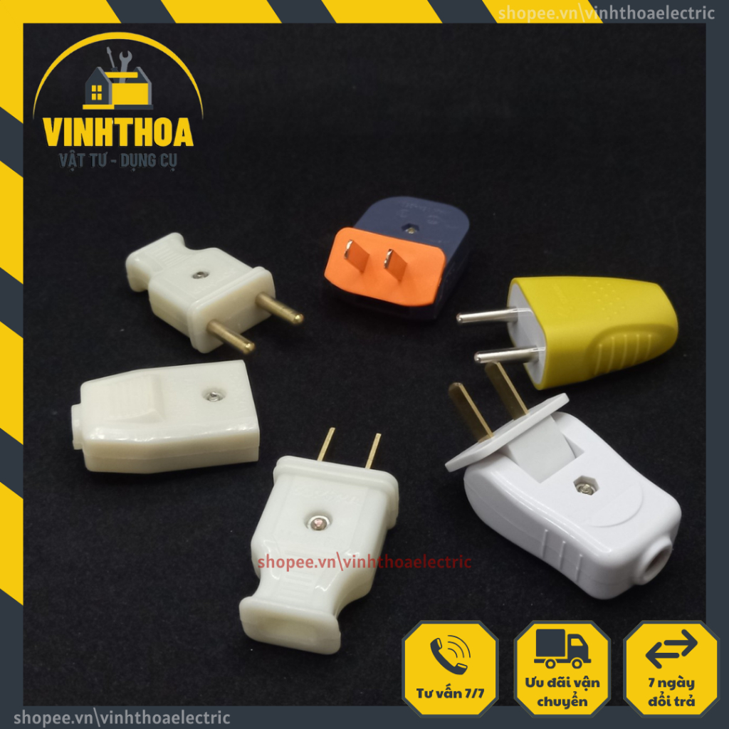 Phích cắm Sopoka - chống vỡ, chịu nhiệt- Phích cắm xoay 90', 180'