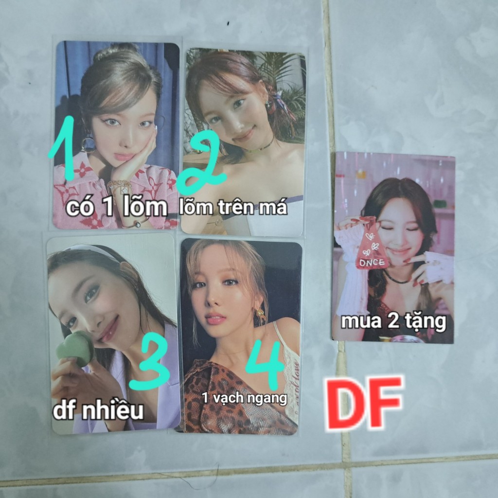 DF CARD CHÍNH HÃNG TWICE IM NAYEON CÓ DF