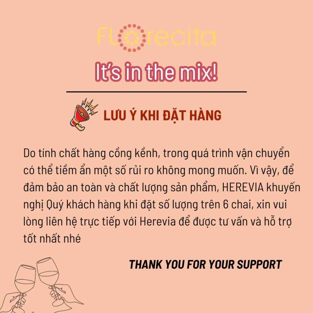 Combo 12 Chai Rượu Mơ Florecita Nồng Độ 14,5% Lên Men Từ Trái Cây Giúp Thanh Lọc Cơ Thể, Tốt Cho Tiêu Hóa - 375ML