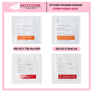 Miếng peel da dr dennis gross alpha beta cam - đỏ | 1 miếng
