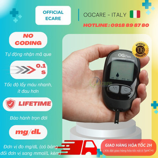 MÁY ĐO ĐƯỜNG HUYẾT OGCARE - ITALY