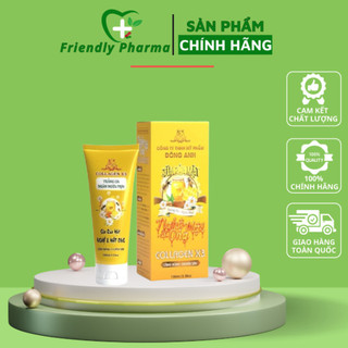 Sữa rửa mặt collagen x3 nghệ mật ong mỹ phẩm đông anh 100ml – sữa rửa mặt sạch sâu dưỡng trắng da