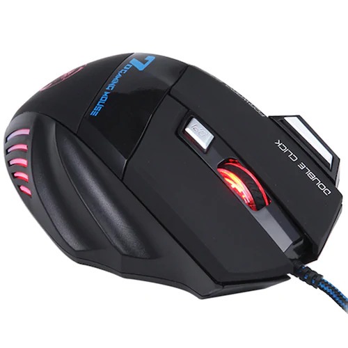 Chuột Gaming Có Dây iMICE X7 PAOLU FASHION Led 7 Màu, Chơi Game Siêu Mượt, Dây Dù Cao Cấp, Độ Nhạy 3200 DPI | BigBuy360 - bigbuy360.vn