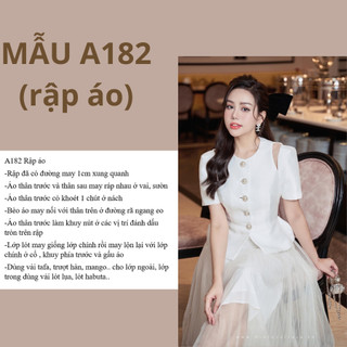 RẬP GIẤY A0 ÁO CÁCH ĐIỆU A182