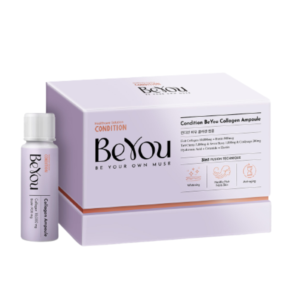 Nước Bổ Sung Collagen Hàn Quốc Inno.N Condition BeYou Collagen Ampoule 10.000mg Hộp 10 Chai