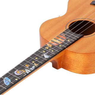 Dán hoa văn đàn guitar i sticker miếng dán trang trí cần đàn guitar i dán cần đàn , cần đàn dành cho guitar ,ukulele