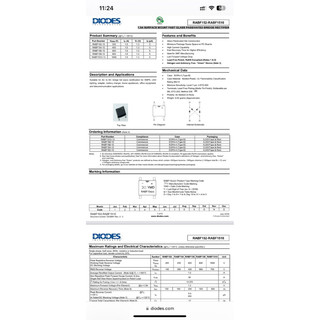 Diode cầu 1A 2A 1000V SMD RABF1510R 1,5A 1000V(10con)