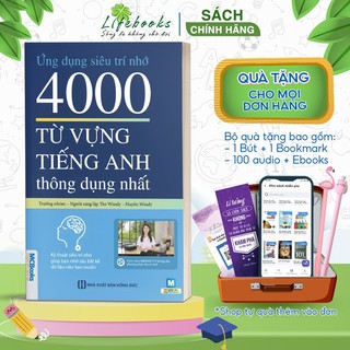 Sách - Ứng dụng siêu trí nhớ 4000 từ vựng tiếng Anh thông dụng nhất