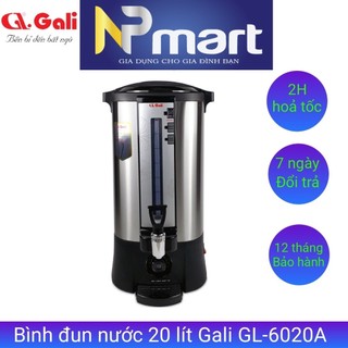 Bình đun nước gali gl-6020a dung tích 20 lít