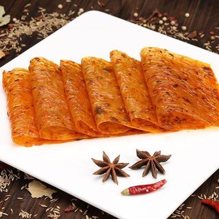 Váng đậu sốt tẩm ớt cay thơm ngon đặc biệt gói to 68gr