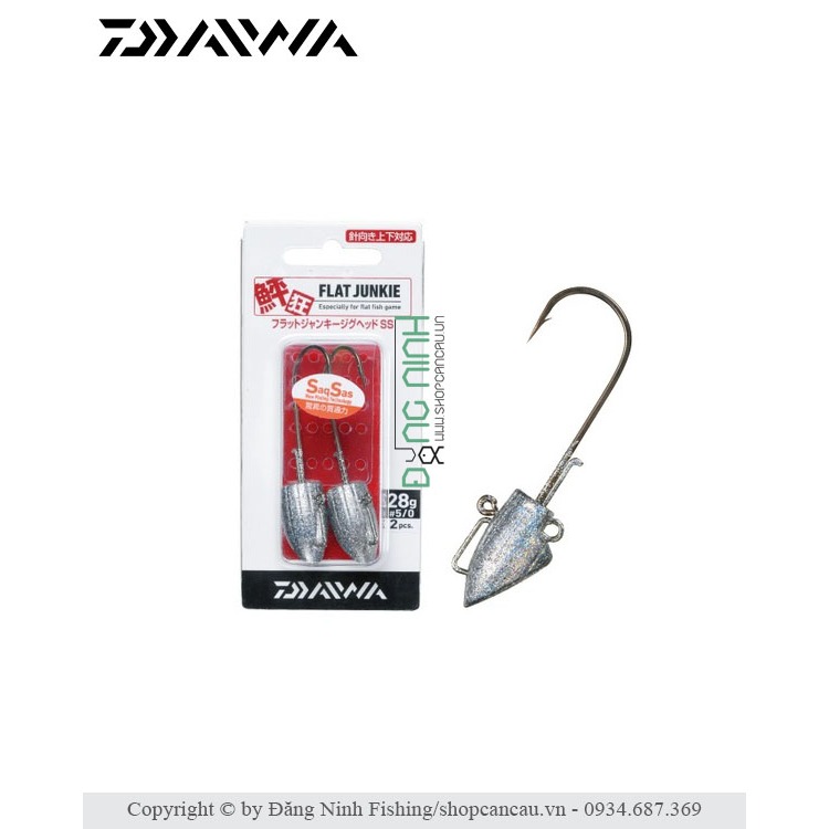 Lưỡi Jighead Daiwa Flat Junkie