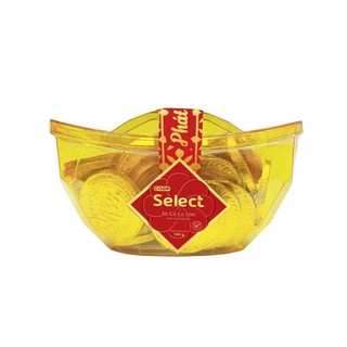 Socola Đồng Tiền trong Thỏi Vàng bày Tết CoopSelect