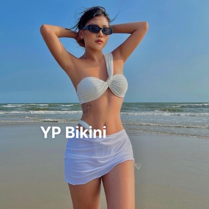 Bikini 2 mảnh đồ bơi áo tắm chéo vai quần khoe Mông .HÌNH Thật ( sẵn hàng - hỏa tốc) | BigBuy360 - bigbuy360.vn